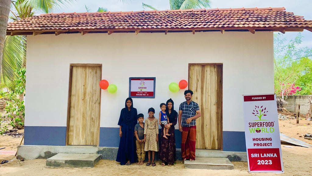 Superfood World Completes Third House - Funded by 25% Profit Pledge