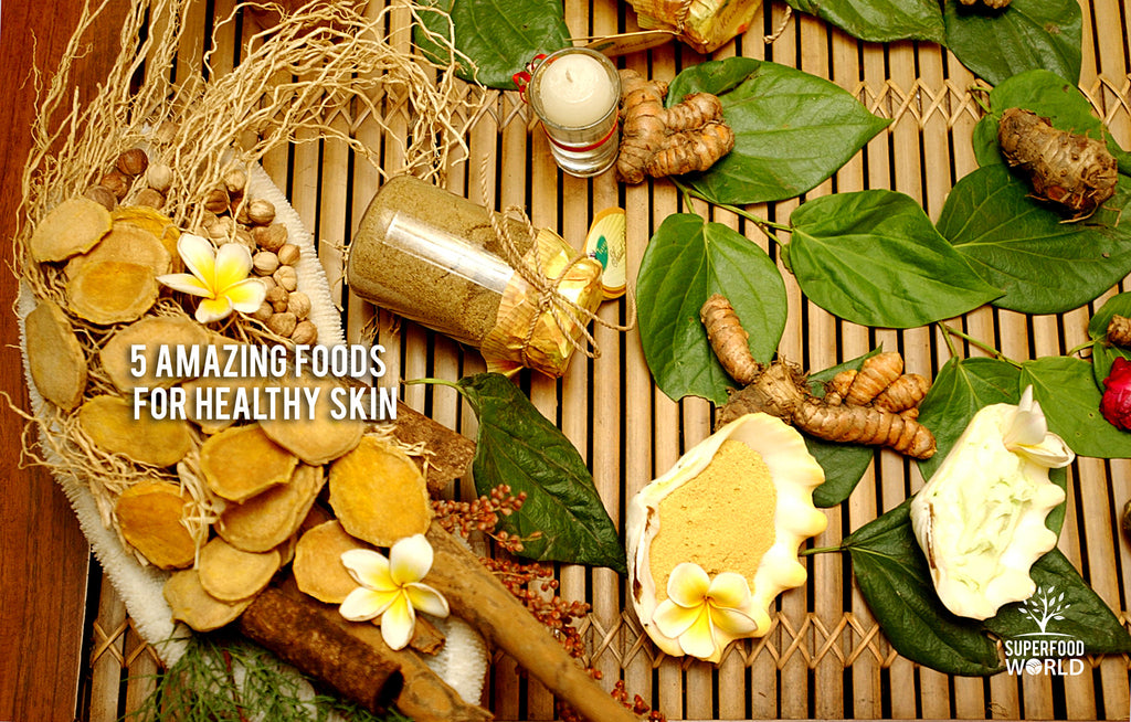 5 Amazing Foods For Healthy Skin