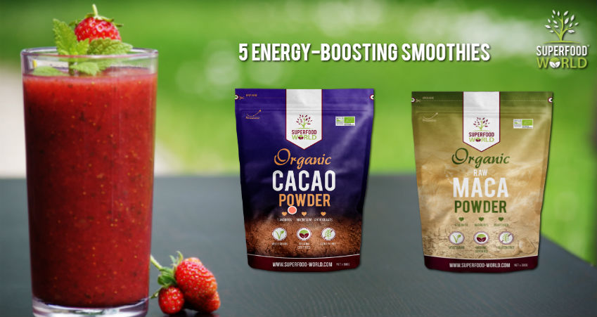 5 Energy Boosting Smoothies Superfood World SUPERFOOD WORLD