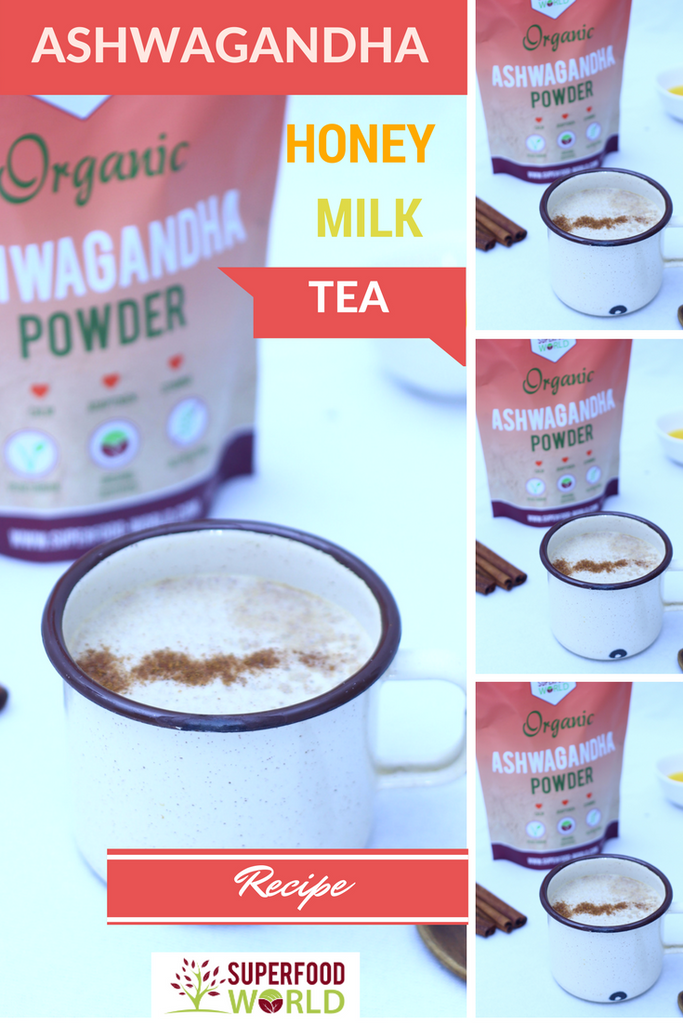 Ashwagndha Honey Milk Tea Recipe
