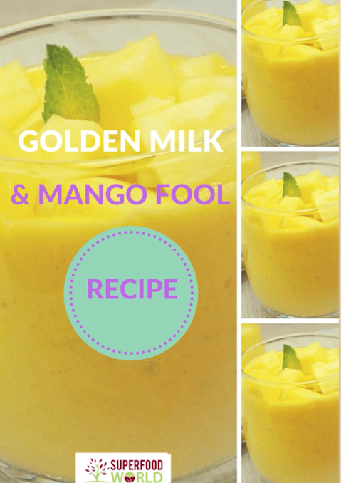 Golden Milk & Mango Fool Recipe
