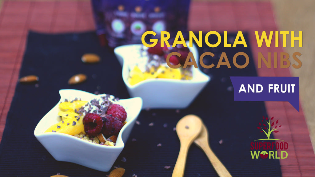 Granola with Fruits and Cacao Nibs Recipe