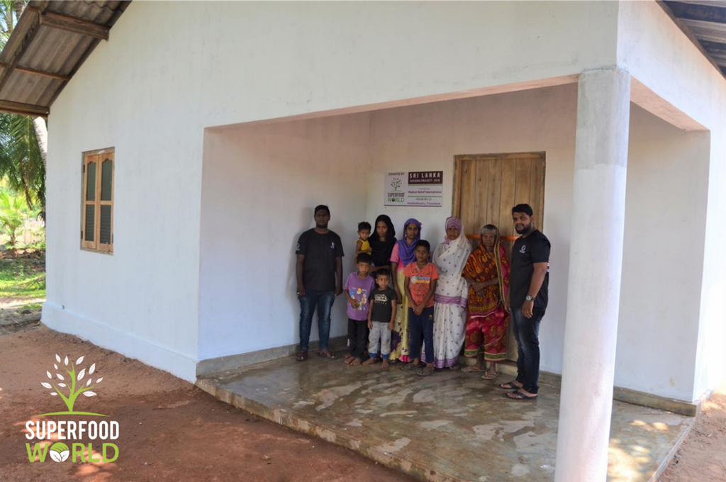Superfood World Builds Second House - Funded by Our Customers Through 25% Profit Donation Pledge
