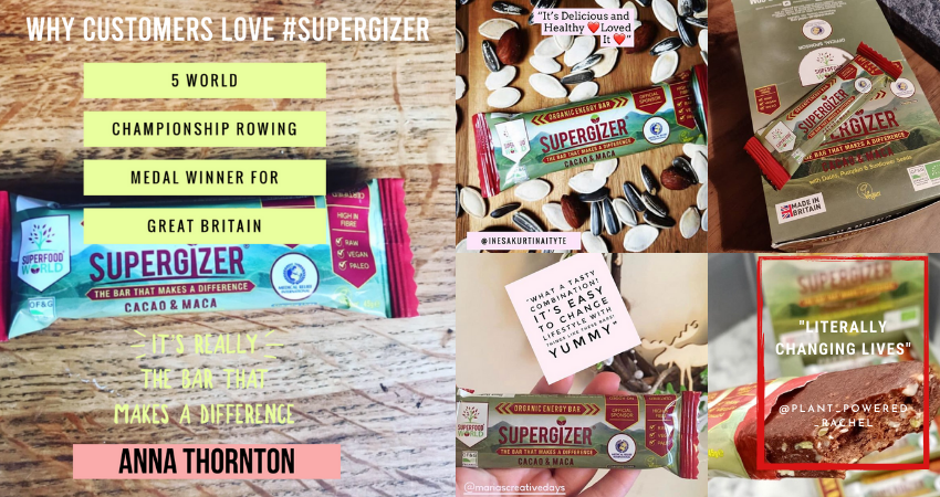 Supergizer - The Ideal Energy Bar For You