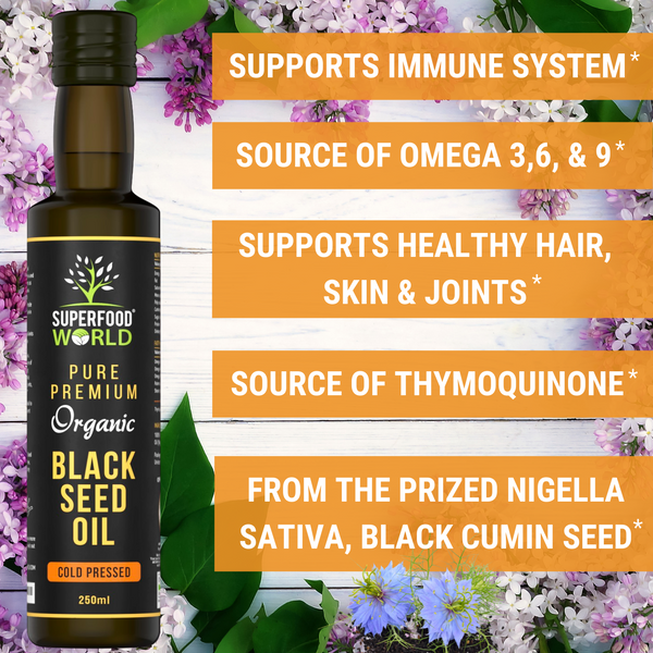 Organic Black Seed Oil - 250ml