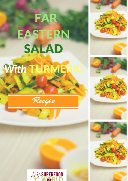 Far Eastern Salad with Turmeric Recipe