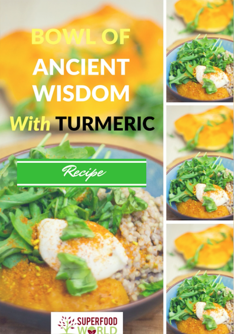 Healing Bowl of Ancient Wisdom with Turmeric
