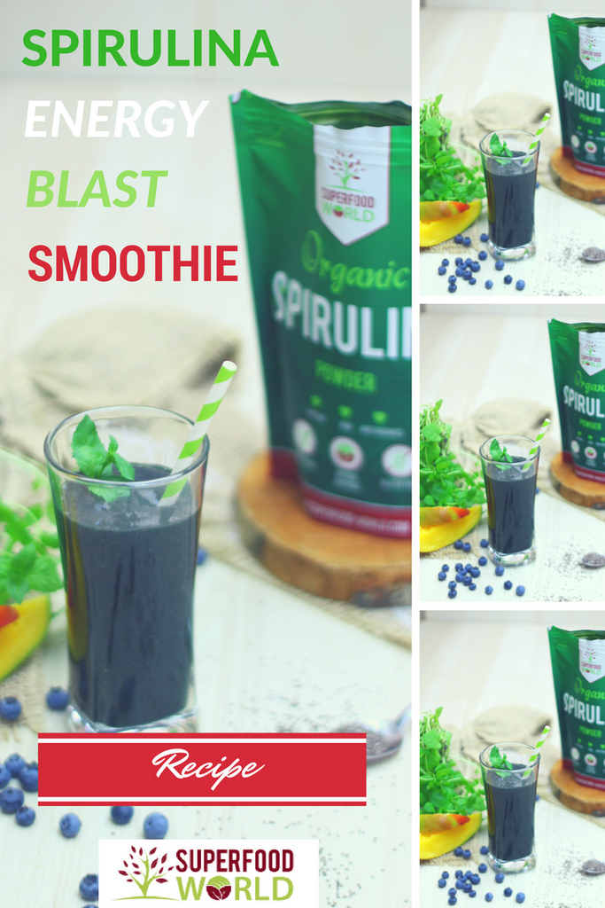 Spirulina Energy Blast Smoothie Recipe