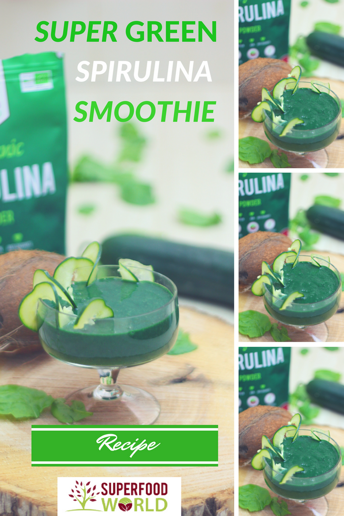 Super Green Spirulina Smoothie Recipe