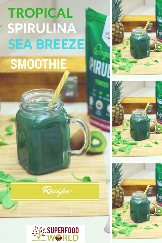 Tropical Spirulina Smoothie Recipe