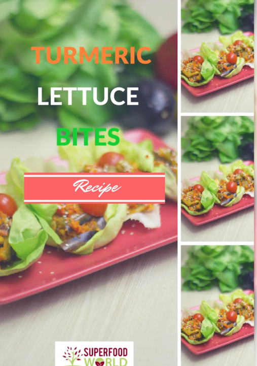 Turmeric Lettuce Bites Recipe