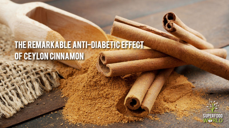 The Remarkable Anti-Diabetic Effect of Ceylon Cinnamon