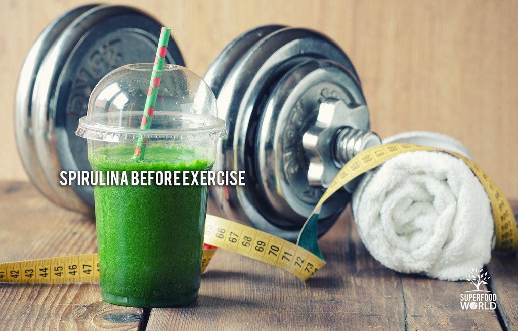 Taking Spirulina Before Exercise