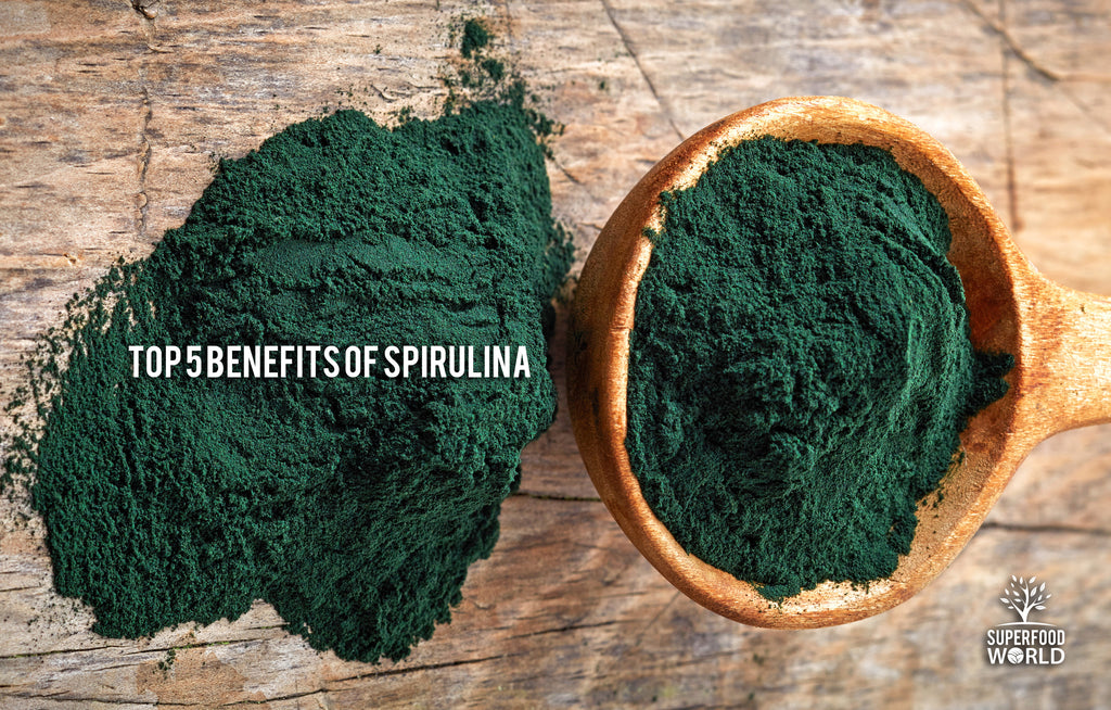 Top 5 Benefits of Spirulina