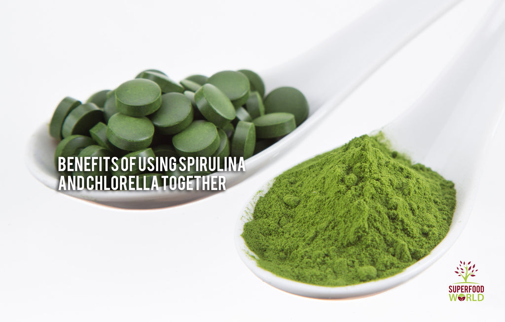 Benefits of using Spirulina and Chlorella Together
