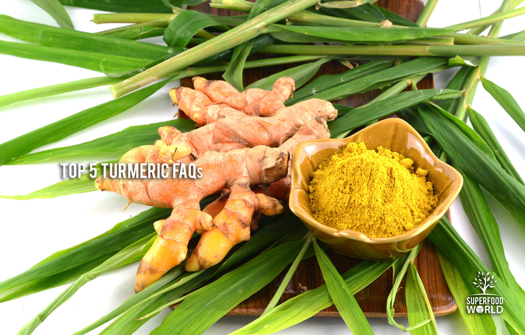 Top 5 Turmeric FAQs