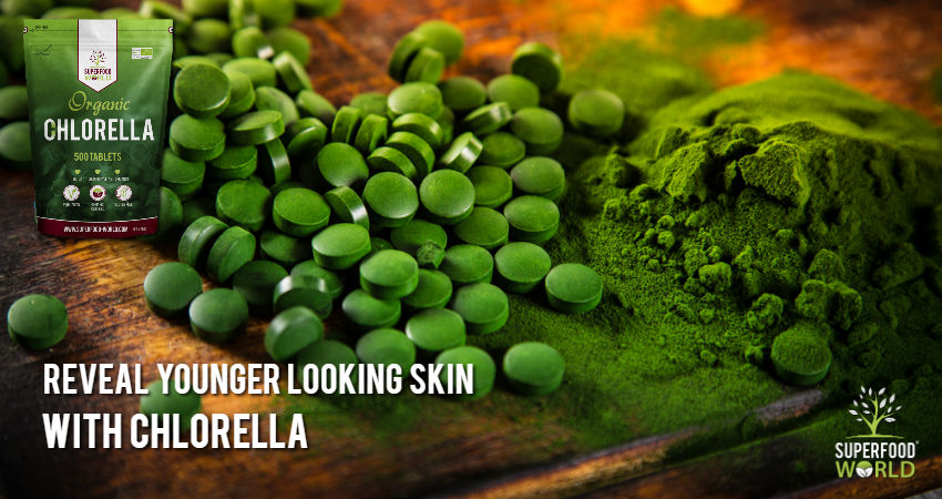 Reveal Younger Looking Skin with Chlorella