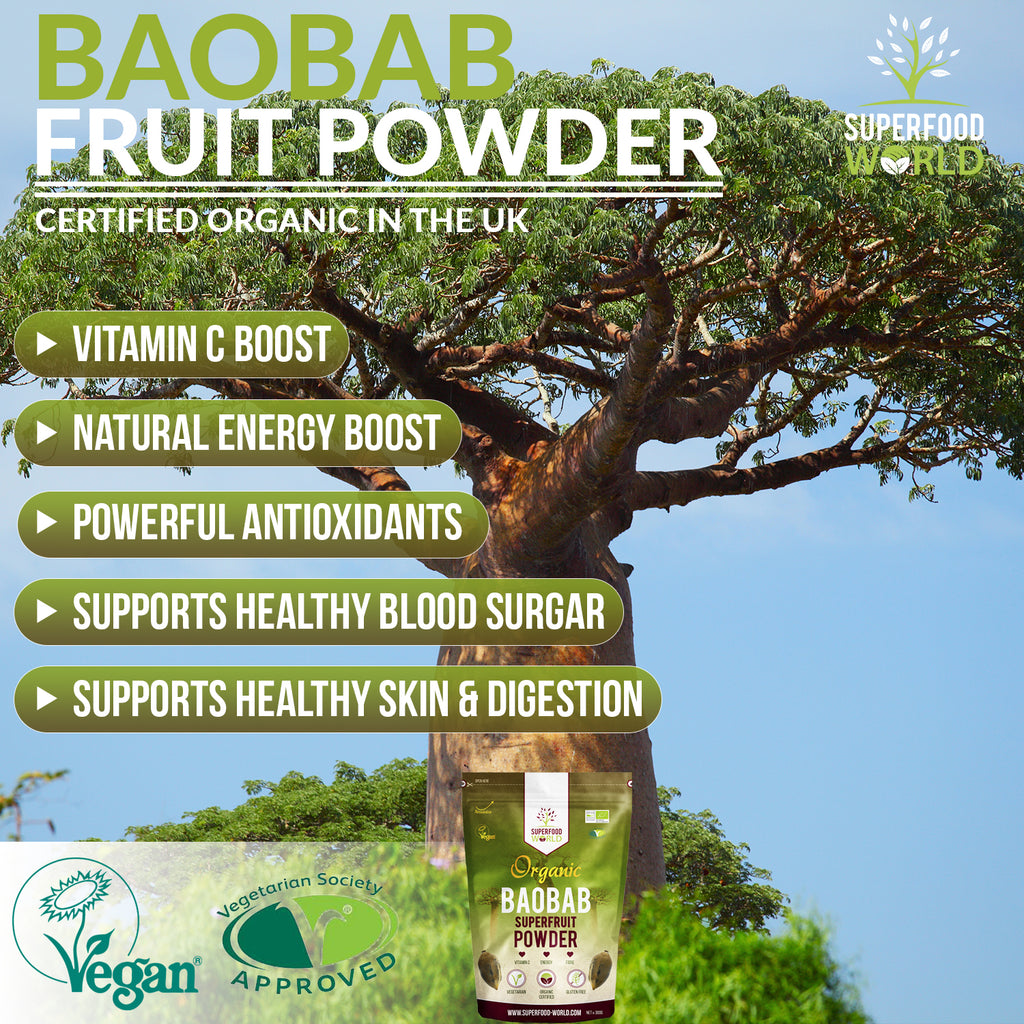 Organic Baobab Superfruit Powder – SUPERFOOD WORLD