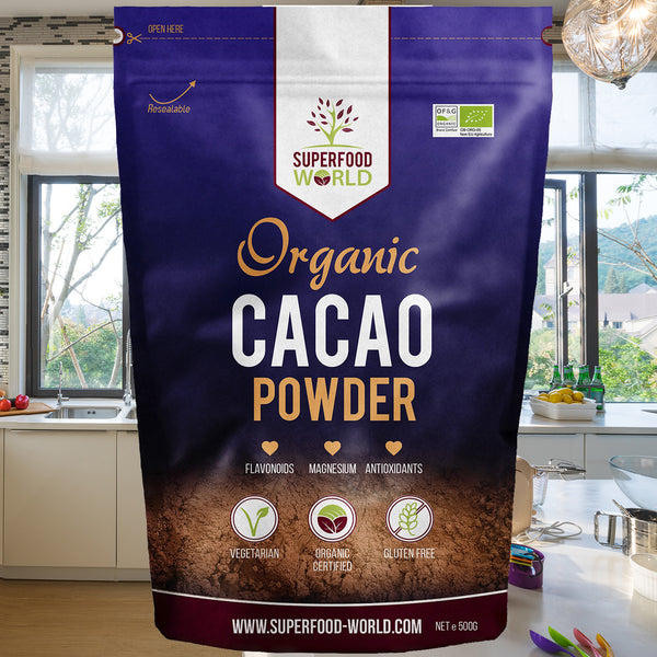 Organic Peruvian Raw Cacao Powder